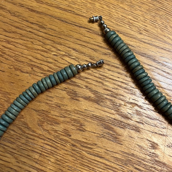 Vintage Multicolor Chunky Wood Bead Multi Strand - Picture 3 of 3